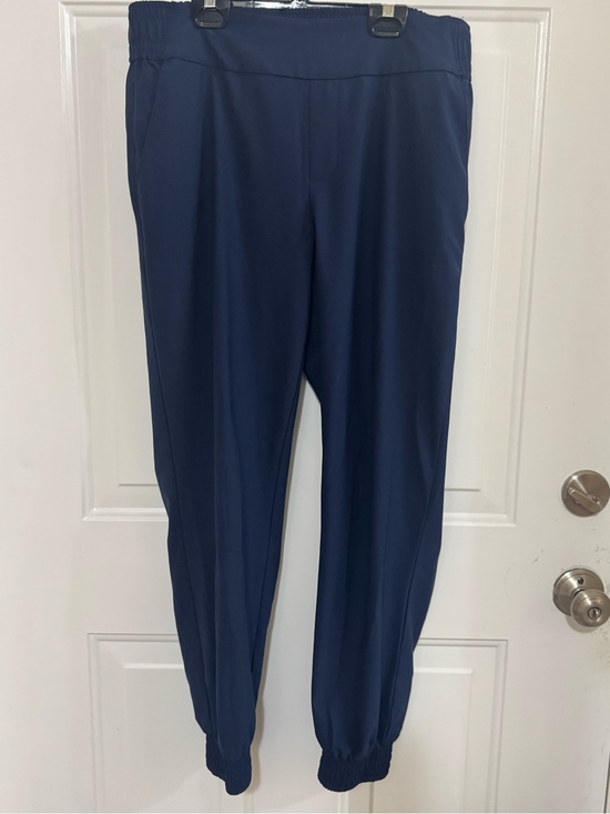 Perry Ellis Pants - Navy Elastic-Waist Jogger Pants